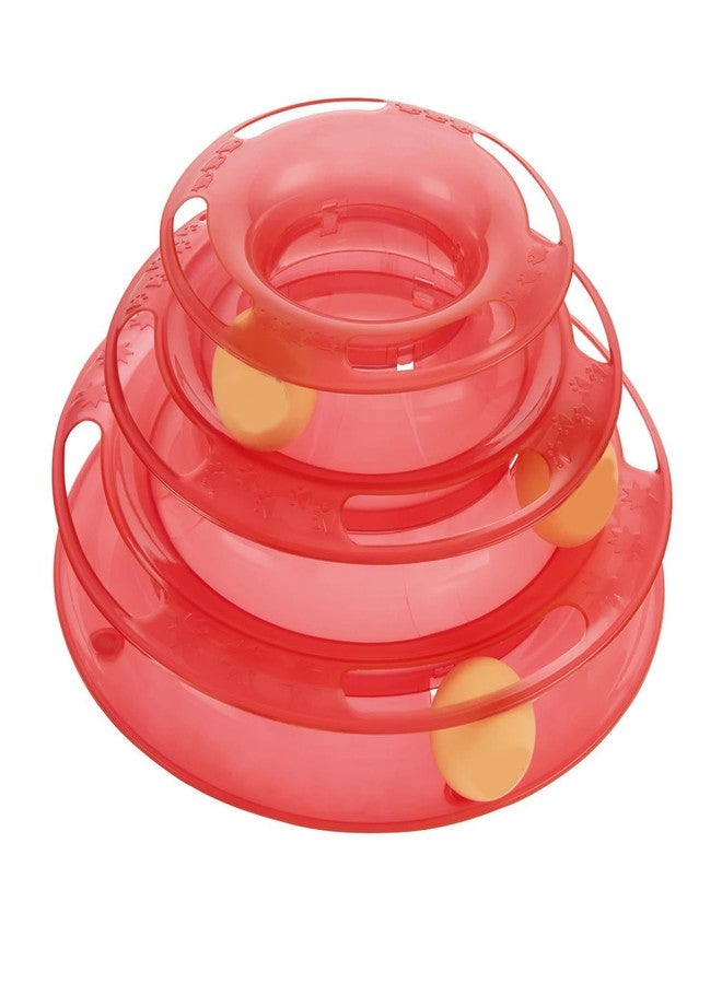 KittuPet 3 Layers Tower Track Roller Toy with Inside Colorful Balls, Built in Track Toys for Cats and Kittens - Image 5